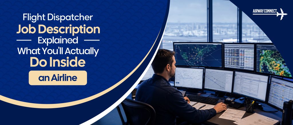 Flight Dispatcher Job Description Explained: What You’ll Actually Do Inside an Airline