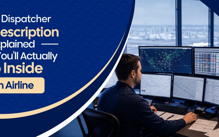 Flight Dispatcher Job Description Explained: What You’ll Actually Do Inside an Airline