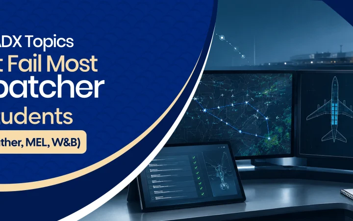 5 ADX Topics That Fail Most Students During Aircraft Dispatcher Certification