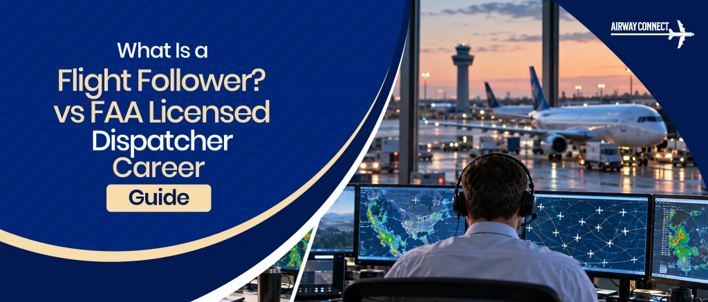 What Is a Flight Follower? Flight Following vs FAA-Licensed Dispatcher Career Guide